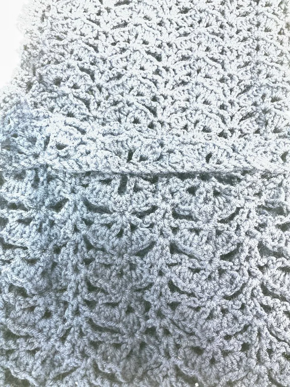 Navy Blue Crochet 13